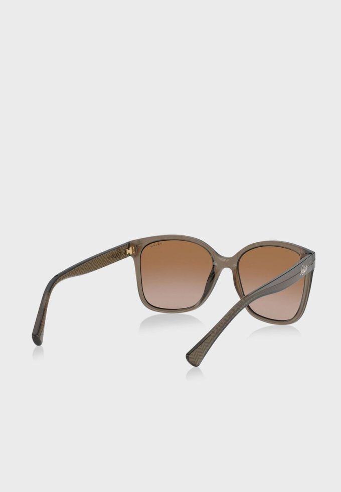 Brown Women’s Ralph Lauren 0Ra5268 Oversized Sunglasses Brown Women’s Ralph Lauren 0Ra5268 Oversized Sunglasses