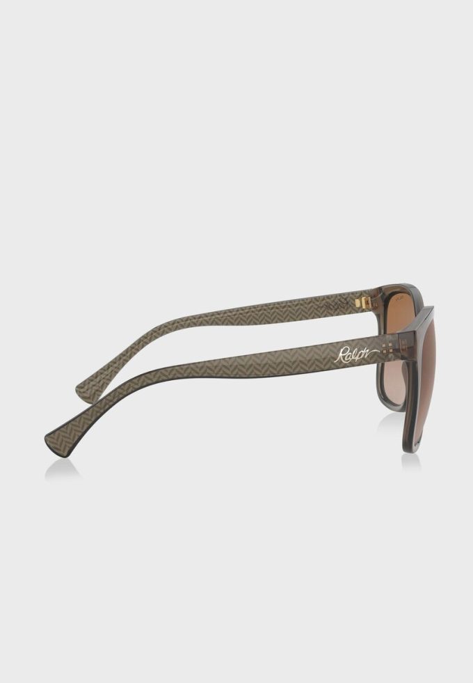 Brown Women’s Ralph Lauren 0Ra5268 Oversized Sunglasses Brown Women’s Ralph Lauren 0Ra5268 Oversized Sunglasses