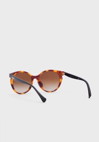 Brown Women’s Ralph Lauren 0Ra5285U Round Sunglasses