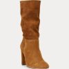 Brown Women’s Ralph Lauren Artizan Suede Boots Brown Women’s Ralph Lauren Artizan Suede Boots