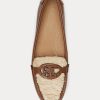 Brown Women’s Ralph Lauren Brynn Nappa Leather Driver Flat Shoes Brown Women’s Ralph Lauren Brynn Nappa Leather Driver Flat Shoes