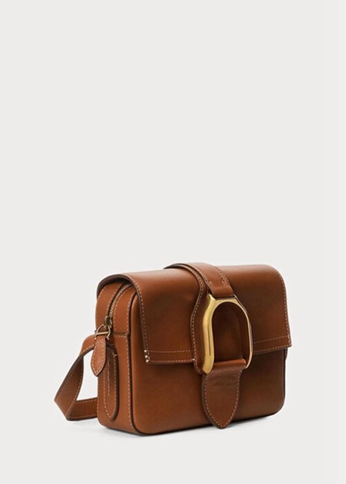 Brown Women’s Ralph Lauren Calfskin Welington Crossbody Bags Brown Women’s Ralph Lauren Calfskin Welington Crossbody Bags