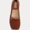 Brown Women’s Ralph Lauren Cameryn IV Tumbled Leather Flat Shoes Brown Women’s Ralph Lauren Cameryn IV Tumbled Leather Flat Shoes