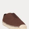Brown Women’s Ralph Lauren Canvas Lace-Up Espadrille Brown Women’s Ralph Lauren Canvas Lace-Up Espadrille
