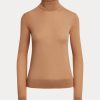Brown Women’s Ralph Lauren Cashmere Turtleneck Sweaters Brown Women’s Ralph Lauren Cashmere Turtleneck Sweaters
