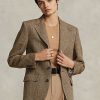 Brown Women’s Ralph Lauren Herringbone Linen-Blend Blazers Brown Women’s Ralph Lauren Herringbone Linen-Blend Blazers