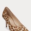 Brown Women’s Ralph Lauren Lanette Haircalf Heels Brown Women’s Ralph Lauren Lanette Haircalf Heels