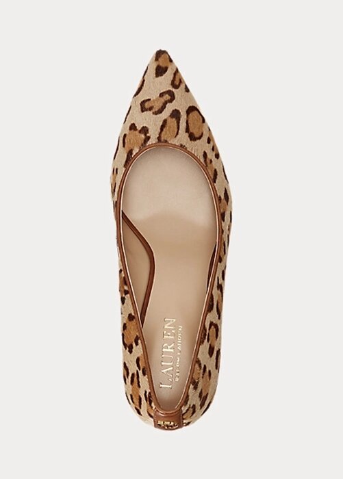 Brown Women’s Ralph Lauren Lanette Haircalf Heels Brown Women’s Ralph Lauren Lanette Haircalf Heels