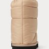 Brown Women’s Ralph Lauren Logo Quiltedie Boots Brown Women’s Ralph Lauren Logo Quiltedie Boots