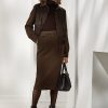 Brown Women’s Ralph Lauren Mychele Wool Herringbone Skirts Brown Women’s Ralph Lauren Mychele Wool Herringbone Skirts