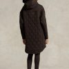 Brown Women’s Ralph Lauren Oversize Quilted Hooded Coats Brown Women’s Ralph Lauren Oversize Quilted Hooded Coats