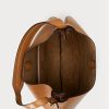 Brown Women’s Ralph Lauren Polo Id Calfskin Medium Shoulder Bags Brown Women’s Ralph Lauren Polo Id Calfskin Medium Shoulder Bags