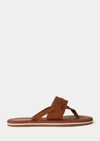 Brown Women’s Ralph Lauren Rosalind Slippers