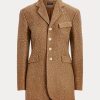 Brown Women’s Ralph Lauren Sequined Herringbone- Jackets Brown Women’s Ralph Lauren Sequined Herringbone- Jackets