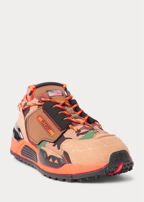 Camo / Brown Men’s Ralph Lauren PS200 Sneakers Camo / Brown Men’s Ralph Lauren PS200 Sneakers