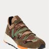 Camo Men’s Ralph Lauren Trackster 200II Camo Knit Sneakers Camo Men’s Ralph Lauren Trackster 200II Camo Knit Sneakers