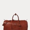 Chocolate Men’s Ralph Lauren Heritage Leather Duffle Bags Chocolate Men’s Ralph Lauren Heritage Leather Duffle Bags