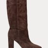 Chocolate Women’s Ralph Lauren Artizan Suede Boots Chocolate Women’s Ralph Lauren Artizan Suede Boots