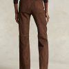 Chocolate Women’s Ralph Lauren Lambskin Suede Patch-Pocket Flare Pants Chocolate Women’s Ralph Lauren Lambskin Suede Patch-Pocket Flare Pants
