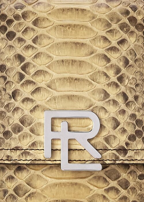 Copper Women’s Ralph Lauren The Python RL Top Handle Handbag Copper Women’s Ralph Lauren The Python RL Top Handle Handbag