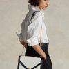 Cream/Black Women’s Ralph Lauren Polo ID Suede Envelope Crossbody Bags Cream/Black Women’s Ralph Lauren Polo ID Suede Envelope Crossbody Bags