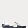 Cream / Navy Men’s Ralph Lauren Merton Two-Tone Leather Casual Shoes Cream / Navy Men’s Ralph Lauren Merton Two-Tone Leather Casual Shoes