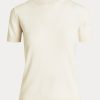 Cream Women’s Ralph Lauren Cashmere Jersey Short-Sleeve Sweaters Cream Women’s Ralph Lauren Cashmere Jersey Short-Sleeve Sweaters