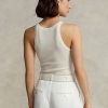 Cream Women’s Ralph Lauren Cashmere Tanks Cream Women’s Ralph Lauren Cashmere Tanks