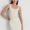 Cream Women’s Ralph Lauren Cotton-Blend Tanks Cream Women’s Ralph Lauren Cotton-Blend Tanks