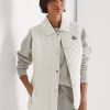 Cream Women’s Ralph Lauren Diamond-Quilted Vest Cream Women’s Ralph Lauren Diamond-Quilted Vest