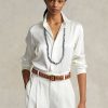 Cream Women’s Ralph Lauren Mulberry Silk Shir Shirts Cream Women’s Ralph Lauren Mulberry Silk Shir Shirts
