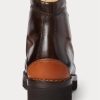 Dark Brown Men’s Ralph Lauren Darrow Calfskin Boots Dark Brown Men’s Ralph Lauren Darrow Calfskin Boots