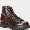 Dark Brown Men’s Ralph Lauren Fidel Burnished Calfskin Boots Dark Brown Men’s Ralph Lauren Fidel Burnished Calfskin Boots