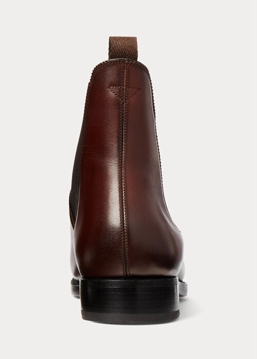 Dark Brown Men’s Ralph Lauren Penfield Calfskin Chelsea Boots Dark Brown Men’s Ralph Lauren Penfield Calfskin Chelsea Boots