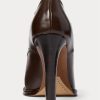 Dark Brown Women’s Ralph Lauren Lydell Burnished Calfskin Boots Dark Brown Women’s Ralph Lauren Lydell Burnished Calfskin Boots