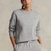 Dark Grey Women’s Ralph Lauren Fleece Crewneck Pullover Sweatshirts Dark Grey Women’s Ralph Lauren Fleece Crewneck Pullover Sweatshirts
