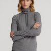 Dark Grey Women’s Ralph Lauren Funnelneck Jersey Pullover Sweatshirts Dark Grey Women’s Ralph Lauren Funnelneck Jersey Pullover Sweatshirts