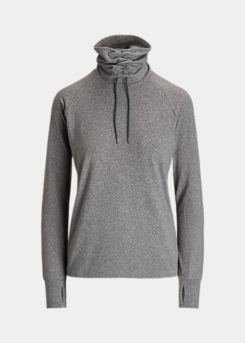 Dark Grey Women’s Ralph Lauren Funnelneck Jersey Pullover Sweatshirts Dark Grey Women’s Ralph Lauren Funnelneck Jersey Pullover Sweatshirts