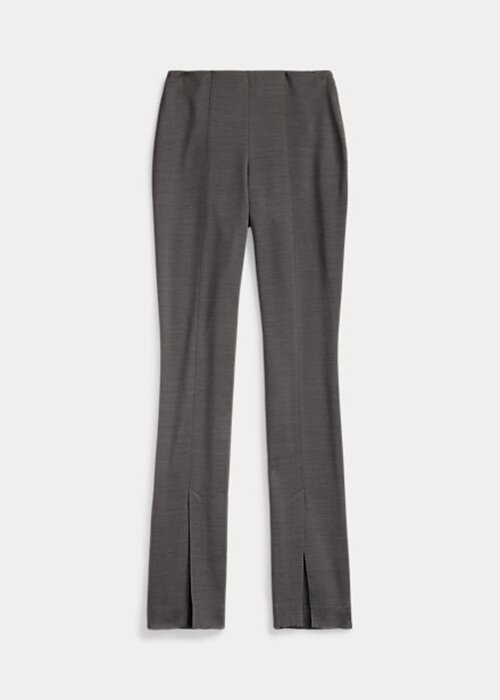 Dark Grey Women’s Ralph Lauren Stretch-Wool Blend Twill Leggings Dark Grey Women’s Ralph Lauren Stretch-Wool Blend Twill Leggings