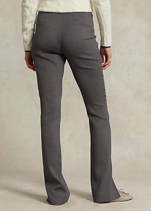 Dark Grey Women’s Ralph Lauren Stretch-Wool Blend Twill Leggings Dark Grey Women’s Ralph Lauren Stretch-Wool Blend Twill Leggings