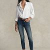 Dark Indigo Women’s Ralph Lauren Tompkins Skinny Crop Jeans Dark Indigo Women’s Ralph Lauren Tompkins Skinny Crop Jeans