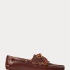 Deep Brown Men’s Ralph Lauren Merton Leather Casual Shoes Deep Brown Men’s Ralph Lauren Merton Leather Casual Shoes