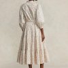 Flower Women’s Ralph Lauren Belted Floral Cotton Tiered Dress Flower Women’s Ralph Lauren Belted Floral Cotton Tiered Dress