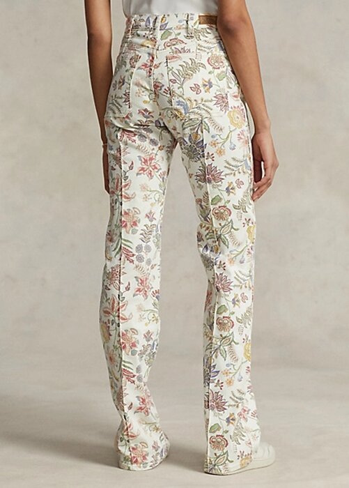 Flower Women’s Ralph Lauren Floral-Print Jenn Flare Jeans Flower Women’s Ralph Lauren Floral-Print Jenn Flare Jeans
