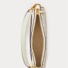 French Navy Dot/Cream Women’s Ralph Lauren Polka-Dot Leather Medium Handbag French Navy Dot/Cream Women’s Ralph Lauren Polka-Dot Leather Medium Handbag