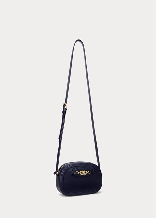 French Navy Women’s Ralph Lauren Leather Medium Jordynn Crossbody Bags French Navy Women’s Ralph Lauren Leather Medium Jordynn Crossbody Bags