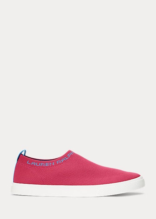 Fuchsia Women’s Ralph Lauren Jordyn Slip-On Sneakers Fuchsia Women’s Ralph Lauren Jordyn Slip-On Sneakers