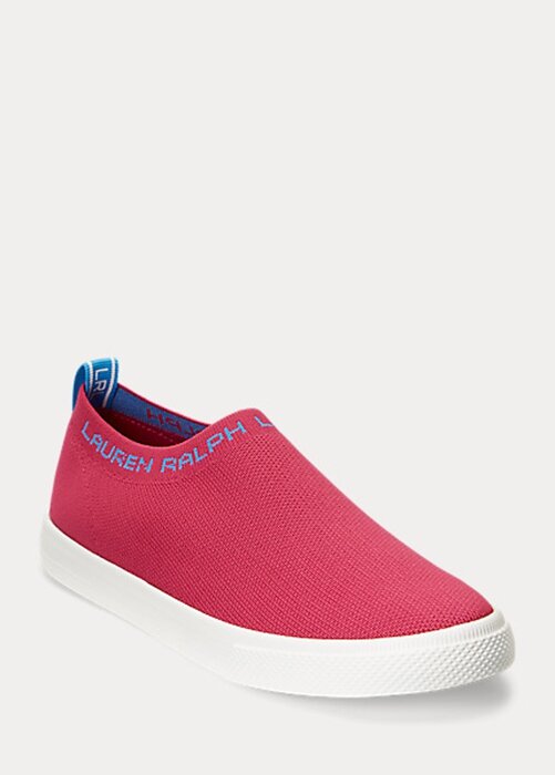 Fuchsia Women’s Ralph Lauren Jordyn Slip-On Sneakers Fuchsia Women’s Ralph Lauren Jordyn Slip-On Sneakers
