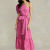 Fuchsia Women’s Ralph Lauren Tiered A-Line Cotton Skirts Fuchsia Women’s Ralph Lauren Tiered A-Line Cotton Skirts