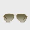 Gold Women’s Ralph Lauren 0RA4004 Aviator Sunglasses Gold Women’s Ralph Lauren 0RA4004 Aviator Sunglasses